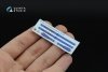 Quinta Studio QDS-24025 Ford GT40 Mark II 3D-Printed & coloured Interior on decal paper (Fujimi) (Small version) 1/24